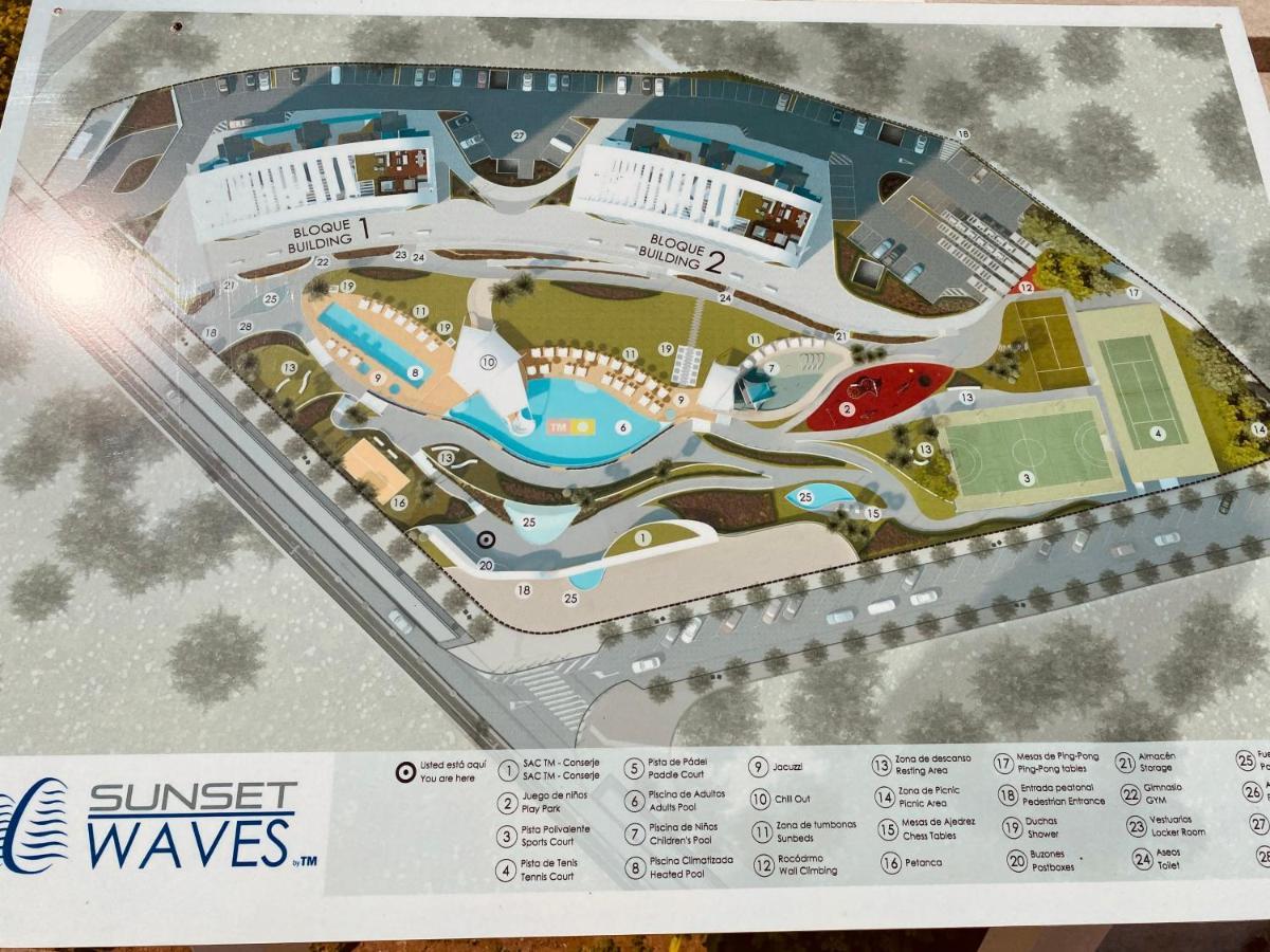 Sunset Waves Golden Apartments 貝尼多姆 外观 照片